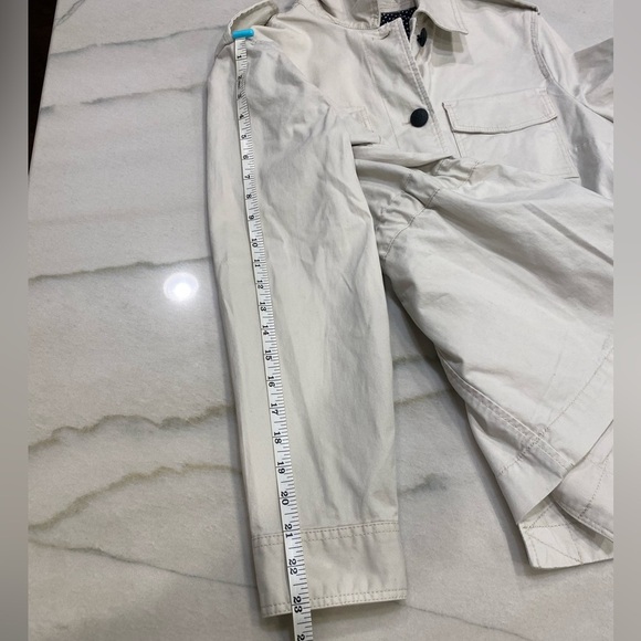 Banana Republic Utility Jacket Size Small Beige Button Up NWT - Picture 6 of 11